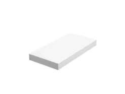 Vasagle Wandboard 40 cm x 20 cm x 3,8 cm Weiß< Küchenregale