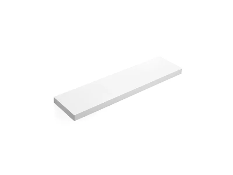 Küchenregale<Vasagle Wandboard 80 cm x 20 cm x 3,8 cm Weiß