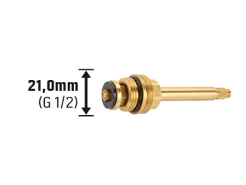 Ersatzteile Küchenarmatur<Ventiloberteil Ø 21 mm (G 1/2")