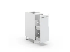 Vicco Apothekerschrank Fame-Line Hochglanz/ 30 cm ohne Arbeitsplatte< Küchenschränke