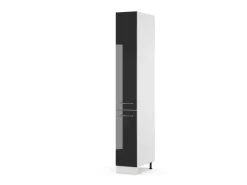 Vicco Apothekerschrank Fame-Line Medizinschrank für die Küche Hochglanz/Weiß 30 cm< Küchenschränke