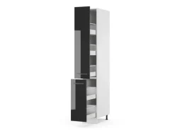 Vicco Apothekerschrank Fame-Line Medizinschrank für die Küche Hochglanz/Weiß 30 cm< Küchenschränke