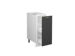 Küchenschränke<Vicco Apothekerschrank Fame-Line -Gold/Weiß 30 cm AP