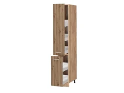 Discount Vicco Apothekerschrank R-Line Medizinschrank für die Küche Artisan-Eiche/Goldkraft Eiche 30 cm Artisan Eiche