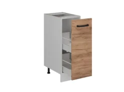 Küchenschränke<Vicco Apothekerschrank R-Line Goldkraft 30 cm ohne Arbeitsplatte
