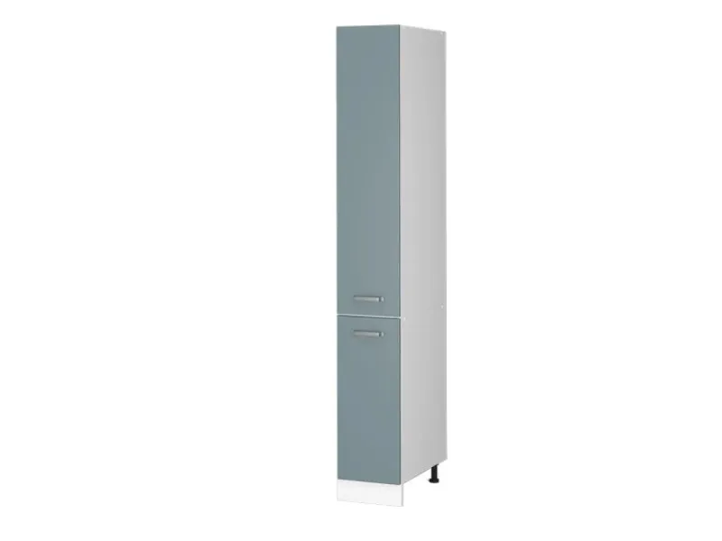 Vicco Apothekerschrank R-Line Medizinschrank für die Küche Blau-Grau/Weiß 30 cm< Küchenschränke