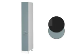 Vicco Apothekerschrank R-Line Medizinschrank für die Küche Blau-Grau/Weiß 30 cm< Küchenschränke