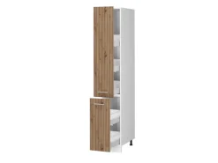 Vicco Apothekerschrank R-Line Medizinschrank für die Küche Artisan-Eiche/Weiß 30 cm< Küchenschränke