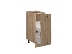 Online Vicco Apothekerschrank R-Line Artisan-Eiche/Goldkraft Eiche 30 cm ohne Arbeitsplatte Artisan Eiche
