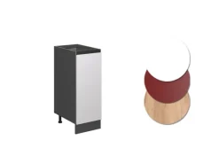Vicco Apothekerschrank R-Line /Anthrazit 30 cm J-Shape ohne Arbeitsplatte< Küchenschränke