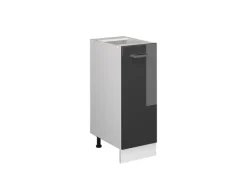Vicco Apothekerschrank R-Line Hochglanz/Weiß 30 cm ohne Arbeitsplatte< Küchenschränke