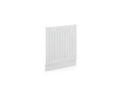 Clearance Vicco Frontblende Fame-Line Landhaus/ 60 cm ohne Arbeitsplatte Weiß