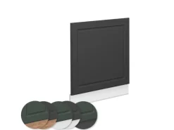 Einbauküchen<Vicco Frontblende Fame-Line -Gold/Weiß 60 cm ohne Arbeitsplatte