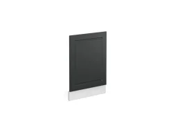 New Vicco Frontblende R-Line Anthrazit Landhaus/Weiß 45 cm ohne Arbeitsplatte Anthrazitgrau