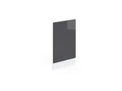 Vicco Frontblende R-Line Hochglanz/Weiß 45 cm ohne Arbeitsplatte Anthrazit