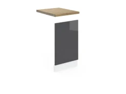 Online Vicco Frontblende R-Line Geschirrspüler Fronttür Hochglanz/Weiß 45 cm AP Eiche Anthrazit