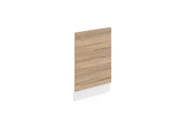 Discount Vicco Frontblende R-Line Geschirrspüler Fronttür Sonoma/Weiß 45 cm ohne Arbeitsplatte Sonoma Eiche
