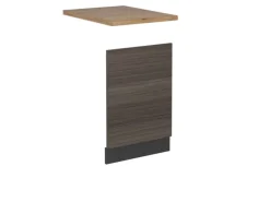 Online Vicco Frontblende R-Line Geschirrspüler Fronttür 45 cm AP Eiche Edelgrau