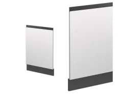 Sale Vicco Frontblende R-Line Geschirrspüler Fronttür /Anthrazit 45 cm AP Eiche Weiß