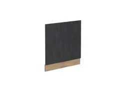 Einbauküchen<Vicco Frontblende R-Line Schwarz Beton/Goldkraft Eiche 60 cm ohne Arbeitsplatte