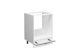 Einbauküchen<Vicco Herdumbauschrank Fame-Line Herdschrank -Gold/Weiß 60 cm AP Eiche