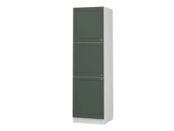 Vicco Herdumbauschrank Fame-Line Herdschrank Grün-Gold Landhaus/Weiß 60 cm< Herde