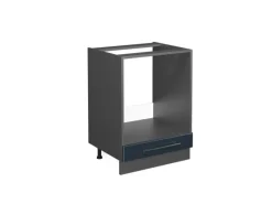 Einbauküchen<Vicco Herdumbauschrank Fame-Line Hochglanz/Anthrazit 60 cm ohne Arbeitsplatte