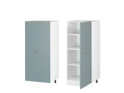 Vicco Herdumbauschrank R-Line Küchenkommode Blau-Grau/Weiß 60 cm< Herde|Küchenschränke