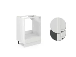 Herde<Vicco Herdumbauschrank R-Line Landhaus/ 60 cm ohne Arbeitsplatte