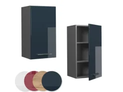 Vicco Hängeschrank Fame-Line Hängender Küchenschrank Hochglanz/Anthrazit 40 cm< Küchenschränke