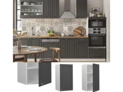 Küchenschränke<Vicco Hängeschrank Fame-Line Hängender Küchenschrank -Gold/Weiß 40 cm