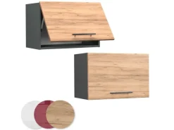 Küchenschränke<Vicco Hängeschrank Fame-Line Hängender Küchenschrank Goldkraft /Anthrazit 60 cm Flach