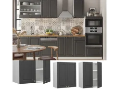 Küchenschränke<Vicco Hängeschrank Fame-Line Hängender Küchenschrank -Gold/Weiß 60 cm