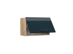 Küchenschränke<Vicco Hängeschrank Fame-Line Hochglanz/Goldkraft Eiche 60 cm Flach