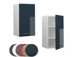 Vicco Hängeschrank Fame-Line Hängender Küchenschrank Hochglanz/Weiß 40 cm< Küchenschränke