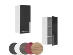 Vicco Hängeschrank Fame-Line Hängender Küchenschrank Hochglanz/Weiß 30 cm< Küchenschränke