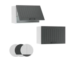 Vicco Hängeschrank Fame-Line Hängender Küchenschrank Anthrazit/Weiß 60 cm Flach< Küchenschränke