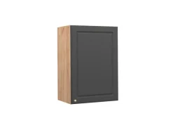 New Vicco Hängeschrank Fame-Line Hängender Küchenschrank -Gold/Goldkraft Eiche 50 cm Anthrazit