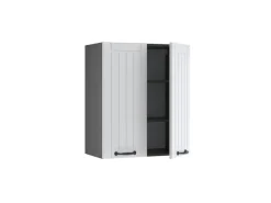 Outlet Vicco Hängeschrank Fame-Line Hängender Küchenschrank Landhaus/Anthrazit 60 cm Weiß