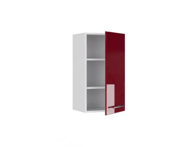 Küchenschränke<Vicco Hängeschrank Fame-Line Hängender Küchenschrank Bordeaux Hochglanz/Weiß 40 cm