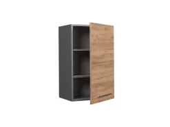 Vicco Hängeschrank Fame-Line Hängender Küchenschrank Goldkraft /Anthrazit 45 cm< Küchenschränke