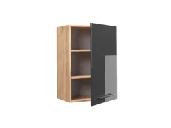 Vicco Hängeschrank Fame-Line Hochglanz/Goldkraft Eiche 50 cm< Küchenschränke