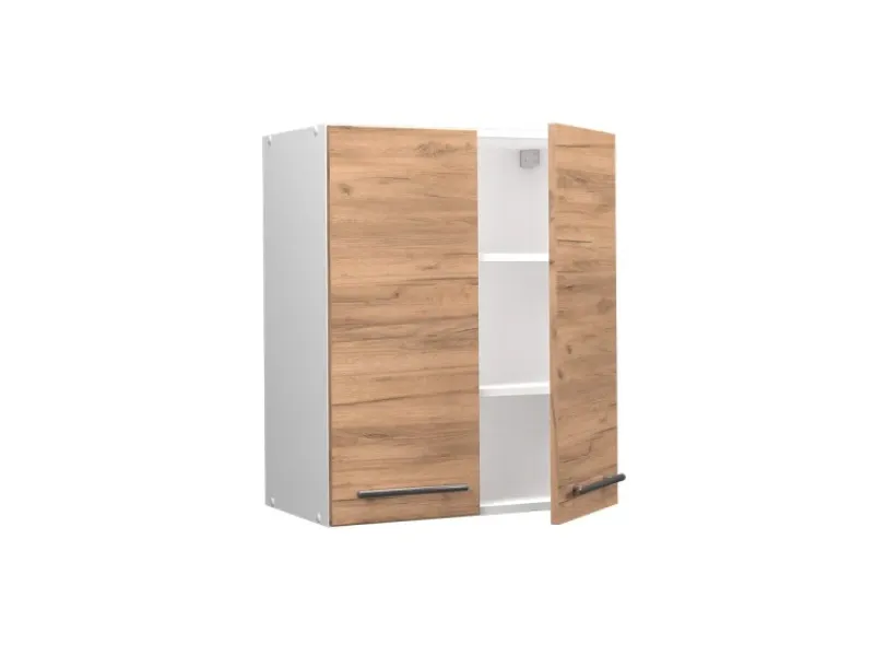 Küchenschränke<Vicco Hängeschrank Fame-Line Hängender Küchenschrank Goldkraft /Weiß 60 cm