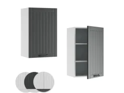 Online Vicco Hängeschrank Fame-Line Hängender Küchenschrank Anthrazit/Weiß 45 cm Anthrazitgrau