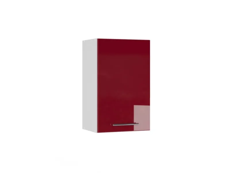 Best Vicco Hängeschrank Fame-Line Hängender Küchenschrank Bordeaux Hochglanz/Weiß 45 cm Bordeaux-Glanz