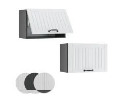 Küchenschränke<Vicco Hängeschrank Fame-Line Hängender Küchenschrank Landhaus/Anthrazit 60 cm Flach