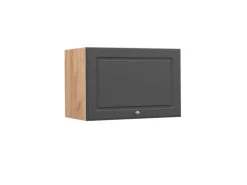 Vicco Hängeschrank Fame-Line -Gold/Goldkraft Eiche 60 cm Flach Anthrazit
