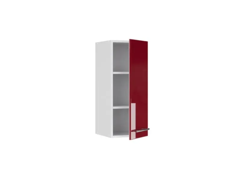 Küchenschränke<Vicco Hängeschrank Fame-Line Hängender Küchenschrank Bordeaux Hochglanz/Weiß 30 cm