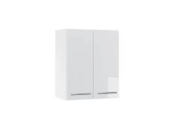 Discount Vicco Hängeschrank Fame-Line Hängender Küchenschrank Hochglanz/ 60 cm Weiß