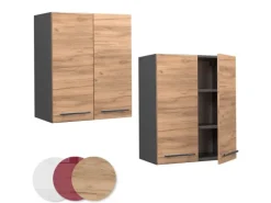 Vicco Hängeschrank Fame-Line Hängender Küchenschrank Goldkraft /Anthrazit 60 cm< Küchenschränke